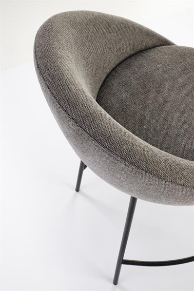 Hoker H118 65cm Czarny/Popielaty