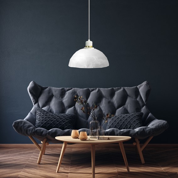 Lampa Wisząca PALACIA 1B Biały