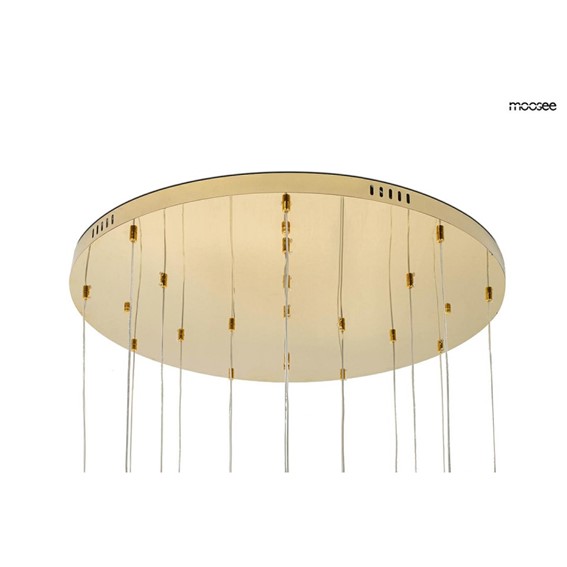 Lampa Wisząca LEAFS DISC Złoty
