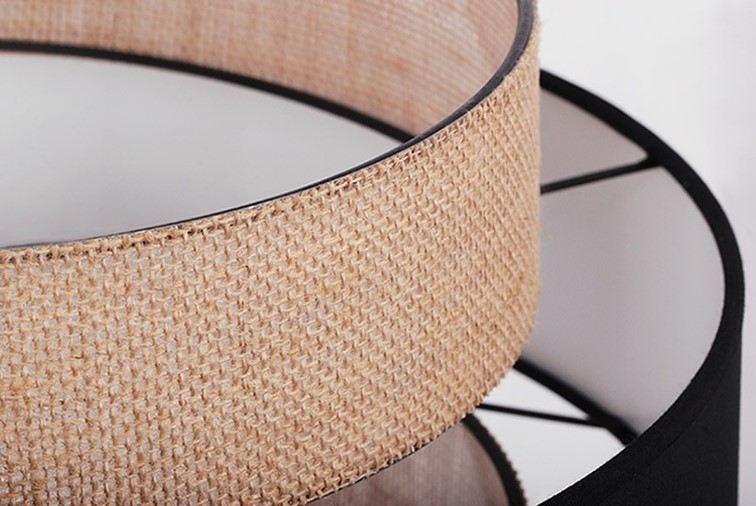 Lampa Wisząca GATO K-5231 Czarny/Beżowy