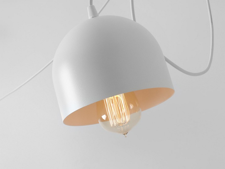 Lampa wisząca POPO 4 – biały