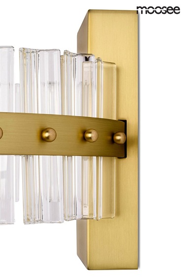 Lampa Ścienna SATURNUS WALL Złota