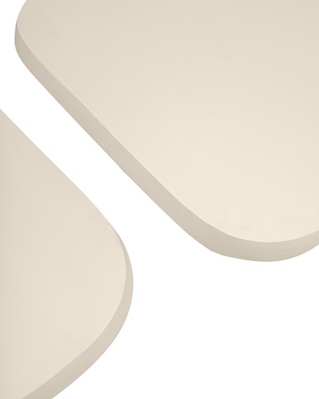 Zestaw Stolików Kawowych OTTO Beżowy