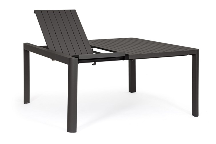 Stół Rozkładany Ogrodowy KIPLIN 149-97cm Czarny