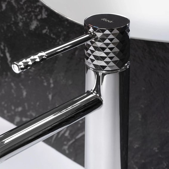 Bateria Umywalkowa Wysoka LUNGO DIAMOND Chrom