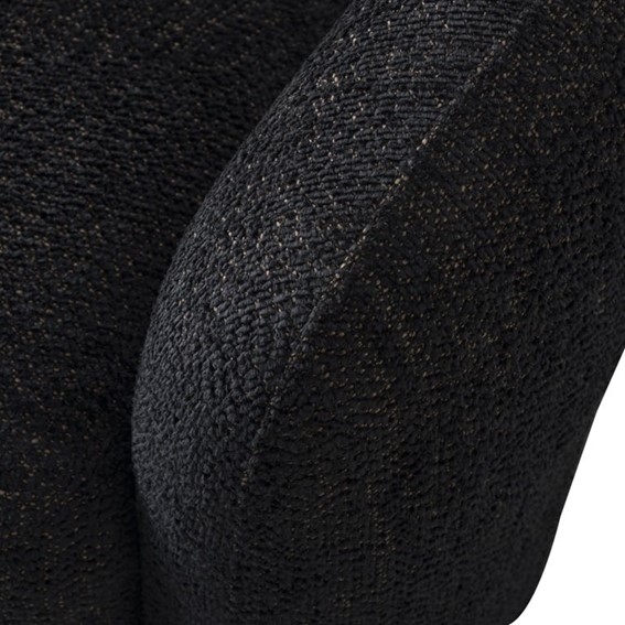 Fotel MILANIA Czarny