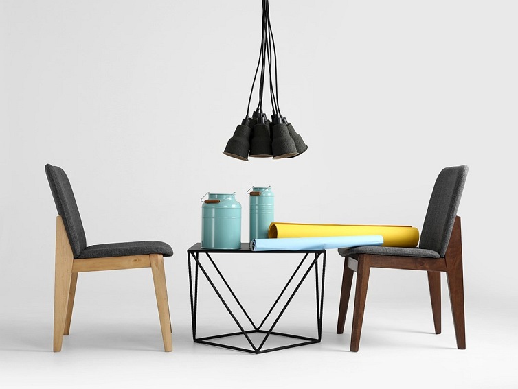 Stół kawowy DARYL METAL 60