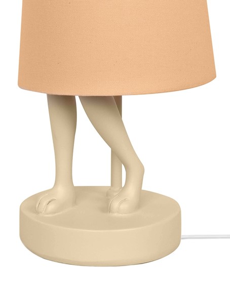 Lampa Stołowa RABBIT PEACH 50cm Brzoskwiniowy