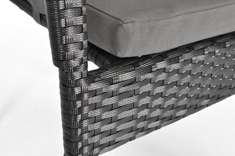 Krzesło Ogrodowe MALAGA Czarne