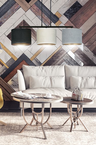 Lampa Wisząca HILDE 3 Wielokolorowy