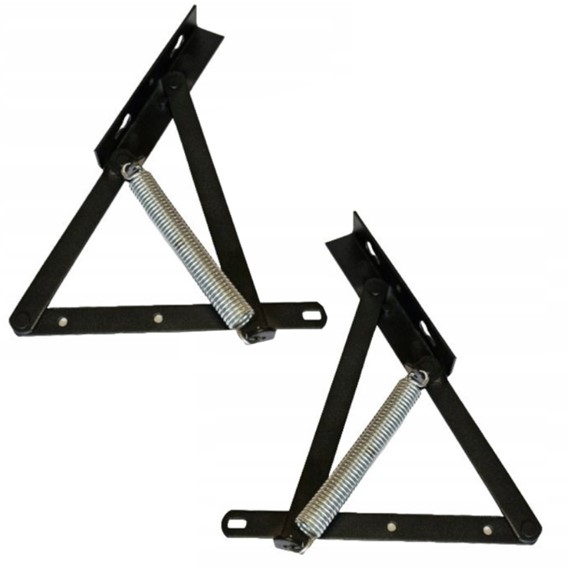 Podnośnik Sprężynowy PT141C Tapicerski Czarny (Komplet)