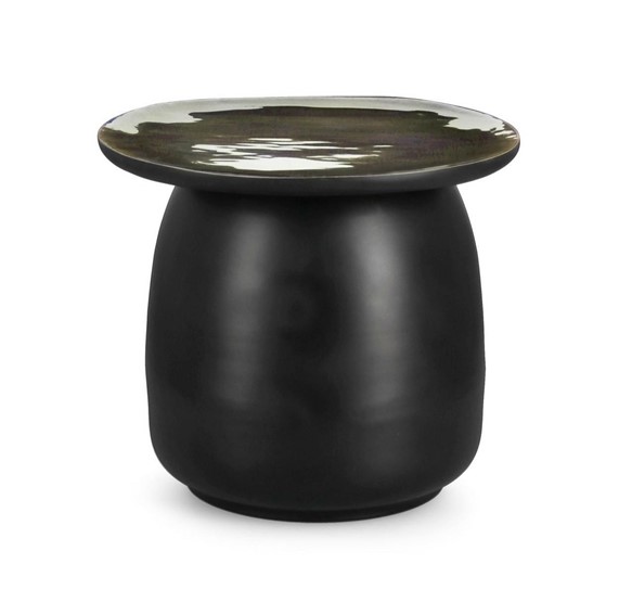 Stolik Kawowy ZAINAB Fi38cm Czarny