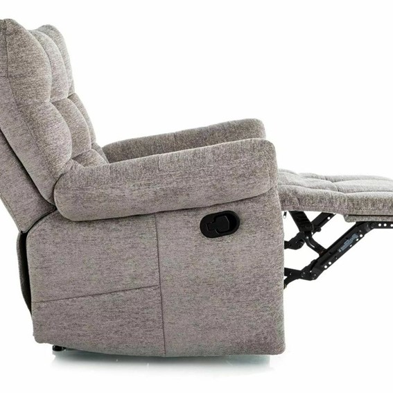 Fotel Rozkładany ATOS RAVEN Szary