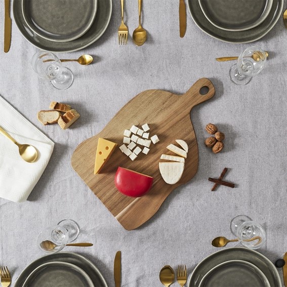 Deska do Krojenia Drewniana 45cm