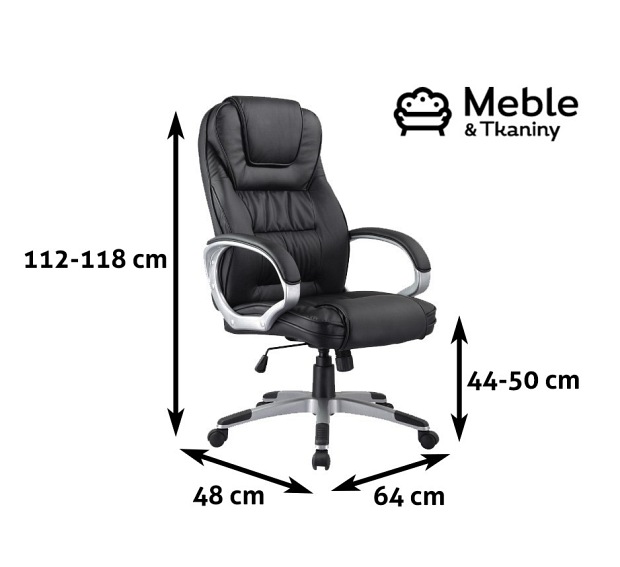 Fotel Obrotowy Q-031 Czarny