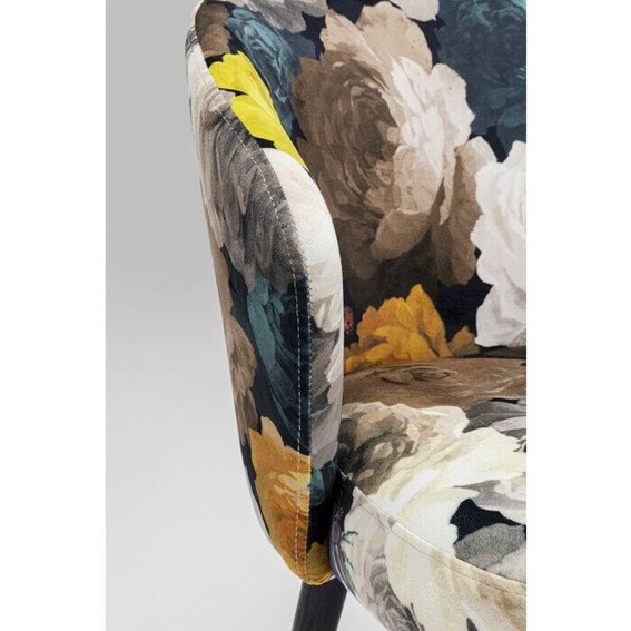 Krzesło PEONY FLOWER Wielokolorowe