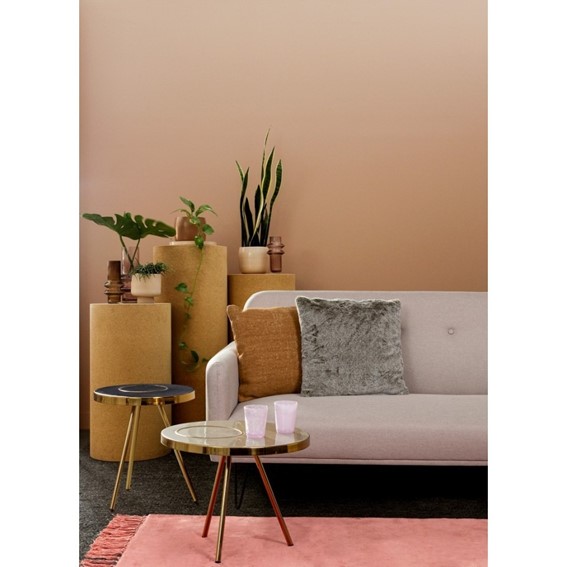 Stolik Kawowy KESAR fi40 Czarny