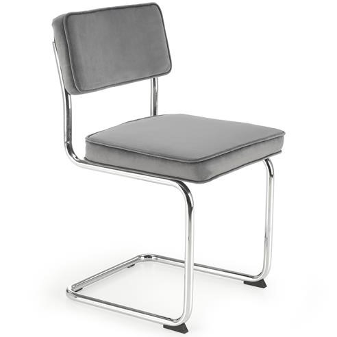 Krzesło K510 Srebrny/Popielaty