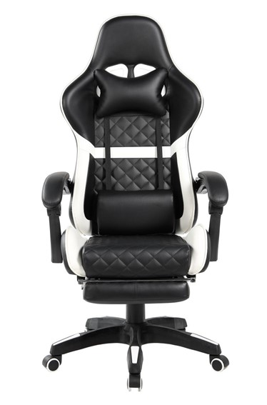 Fotel Obrotowy Gamingowy FB19-FX Czarny/Biały