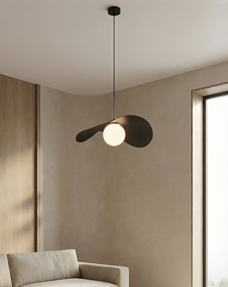 Lampa Wisząca RITUAL 1L Czarny