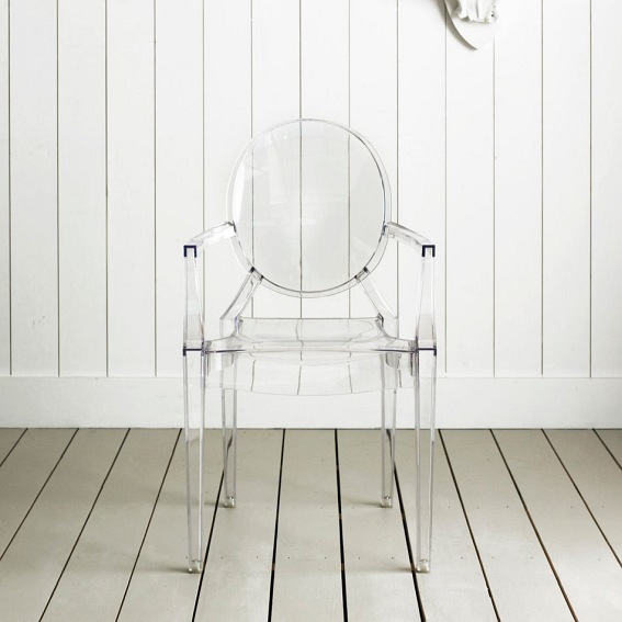 Krzesło LOUIS Dymiony