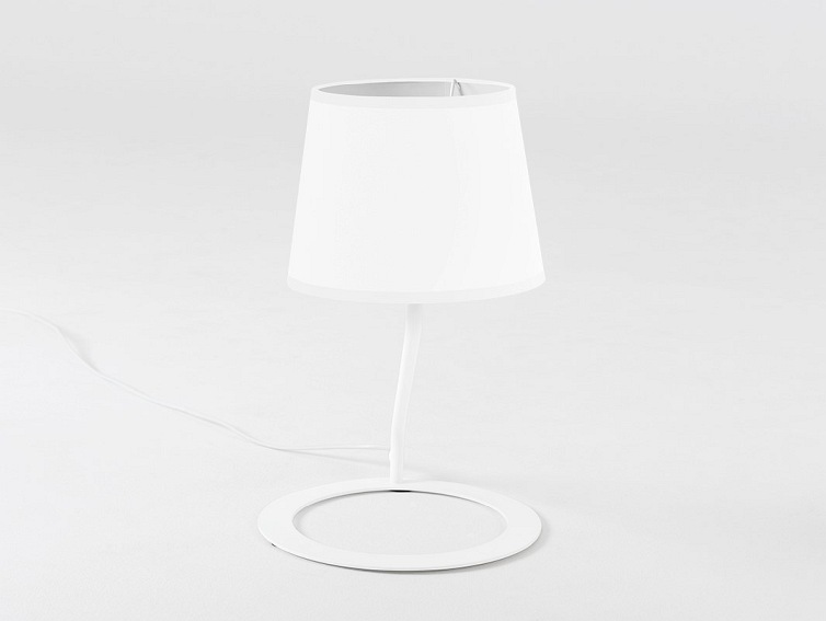 Lampa Stołowa Shade Table 15x35x40 Biały