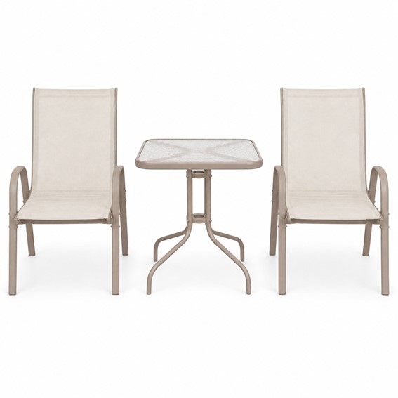 Zestaw Balkonowy MARINO Square Duo Taupe