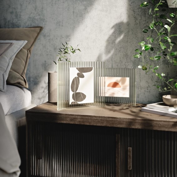 Ramka na Zdjęcia RIPLEY 5x7cm Transparentny