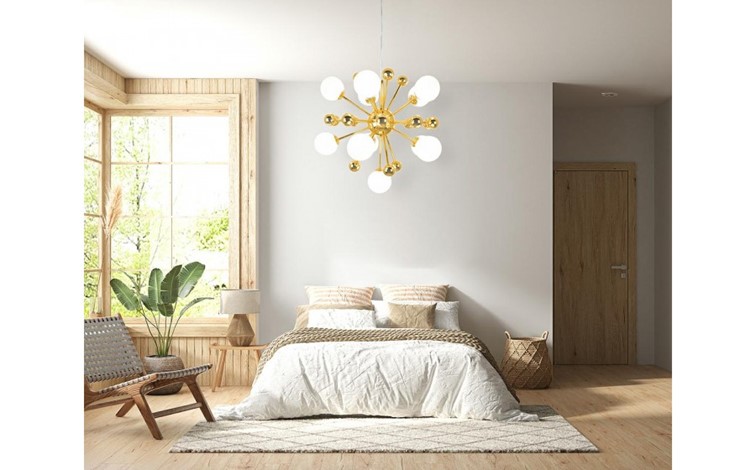 Lampa Wisząca AURELIA Złoty