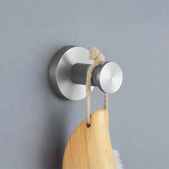 Wieszak Łazienkowy MODERN 6606A Nikiel Szczotkowany