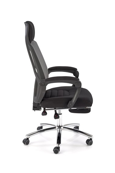 Fotel Obrotowy Pracowniczy FREEMAN Czarny/Szary