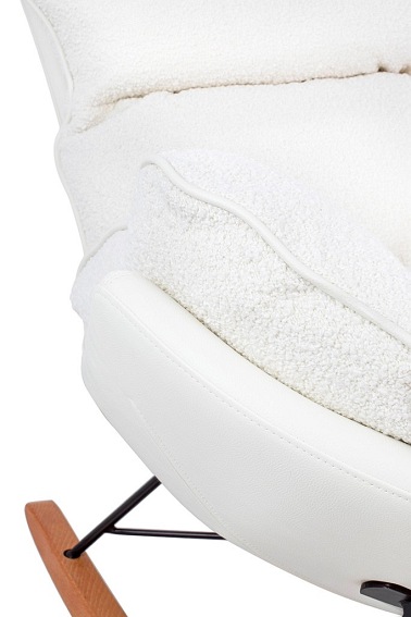 Fotel Bujany OTILIA Biały