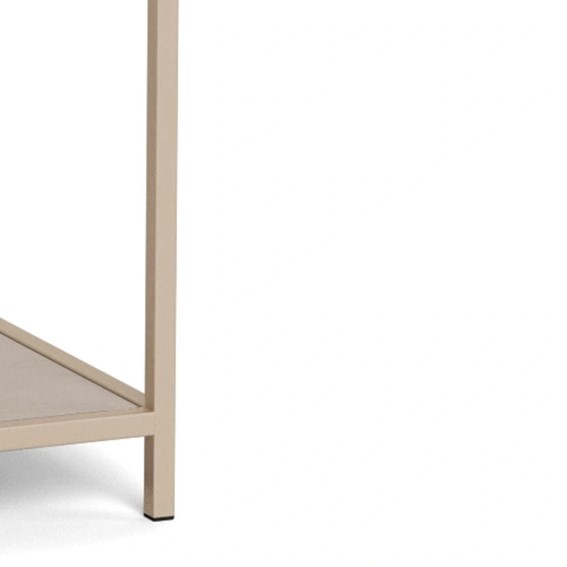 Regał SEAFORD II z Szufladami Beżowy