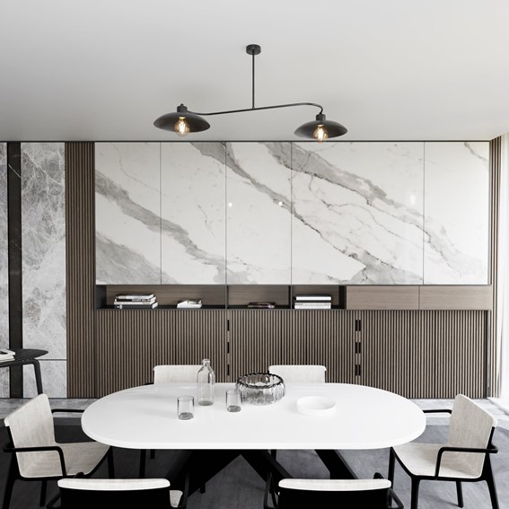 Żyrandol FOSTER 2 Czarny