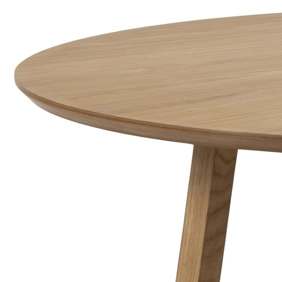Stół  MALIKA Fi120cm Dąb