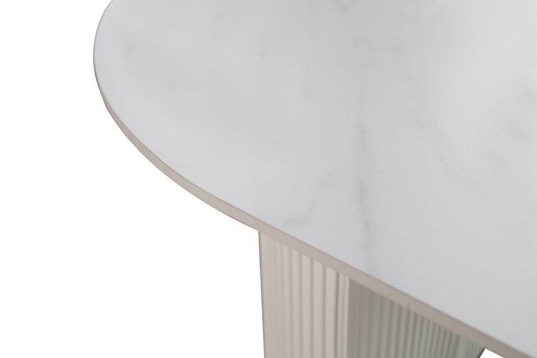 Stół MODIG M95 180x90 Biały/Złoty