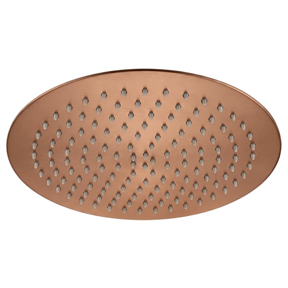 Deszczownica Okrągła JS-P014BRG 30cm Miedź Szczotkowana