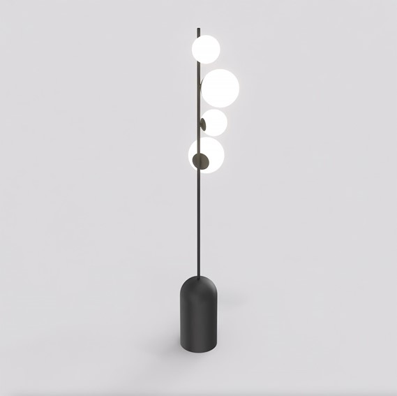 Lampa Podłogowa ETNO LP4 Czarny