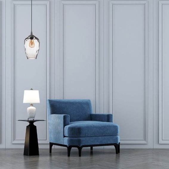 Lampa Wisząca LALINA 1S Czarny