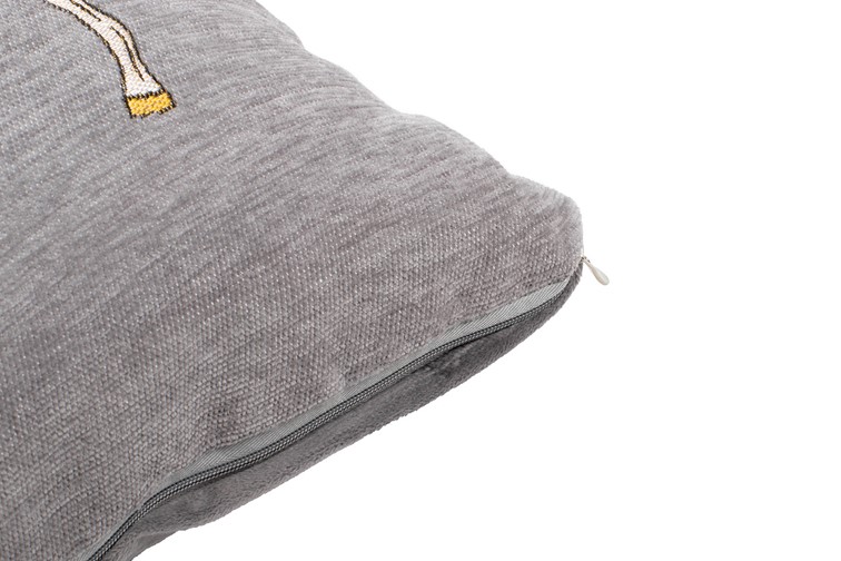 Poduszka Dekoracyjna PARIS HOME Szara