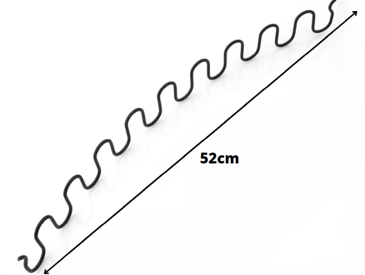 Sprężyna Falista 520mm 25 szt.