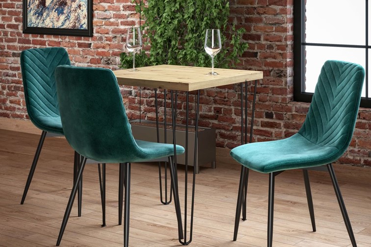 Stół ST(B)-FX 67x67 III Dąb Artisan/Czarny