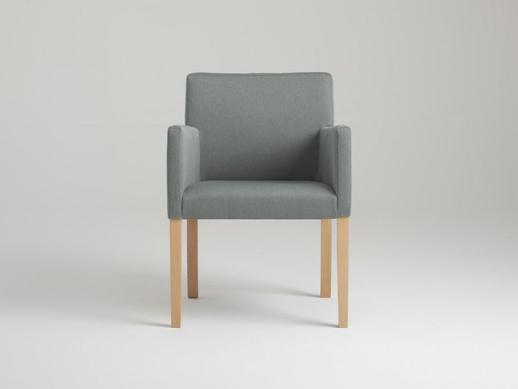 Fotel Wilton Arms 84 60x61x84 Platyna/Naturalny