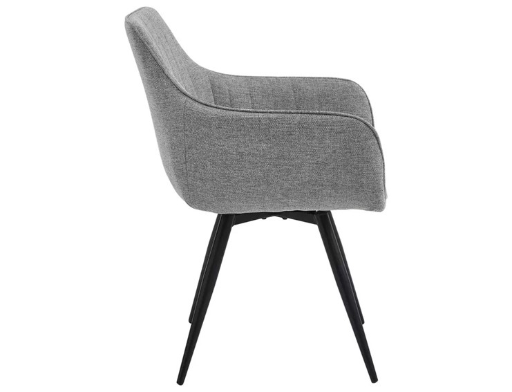 Krzesło BALLO Brego Szary/Czarny Mat