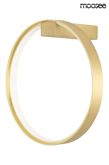 Lampa Ścienna CIRCLE WALL Złoty