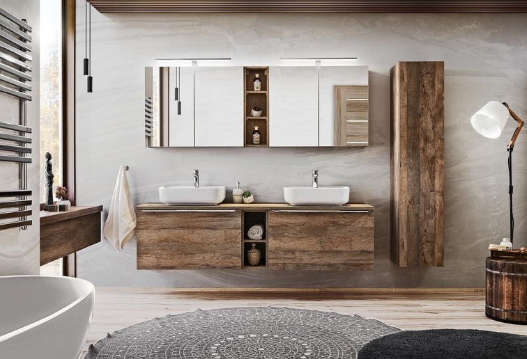 Regał Dolny Santa Fe Oak 81-01-A 44x20x46 Dąb Santa Fe