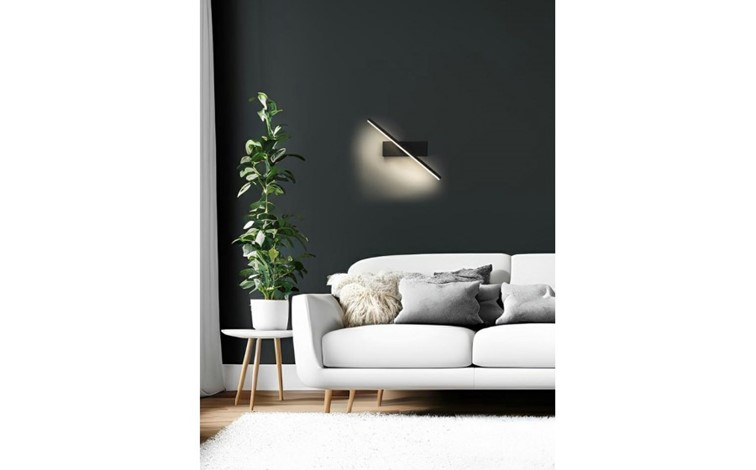 Lampa Ścienna REM Czarny