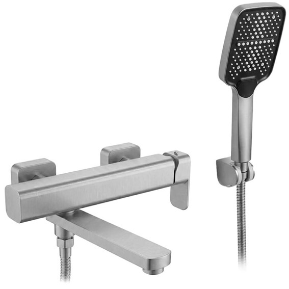 Bateria Wannowa ARLO Nikiel Szczotkowany