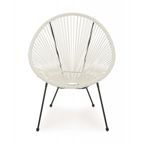 Krzesło Ogrodowe PARKER Biały