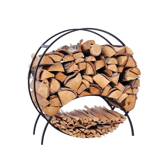 Stojak Na Drewno KAJA HOME KS-21 Czarny